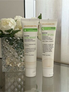 Goldfaden MD Skincare Duo – Moisturizer + Overnight Treatment (Full Size Set)